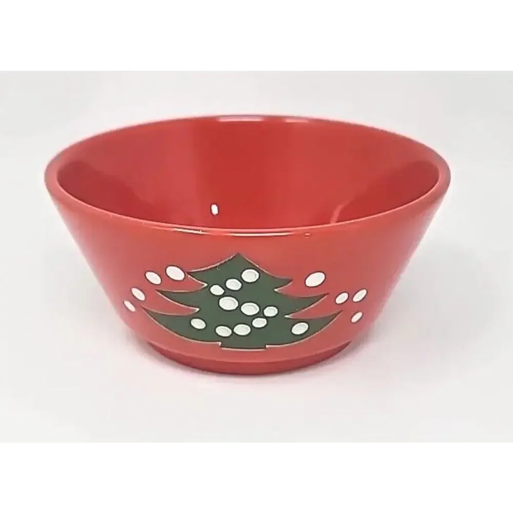 Waechtersbach Christmas Tree Bowl Germany 5‎ Inch Diameter U118